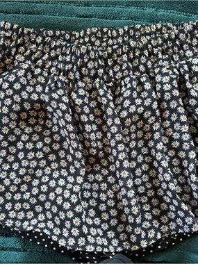 Flower/Polka Dot Skort